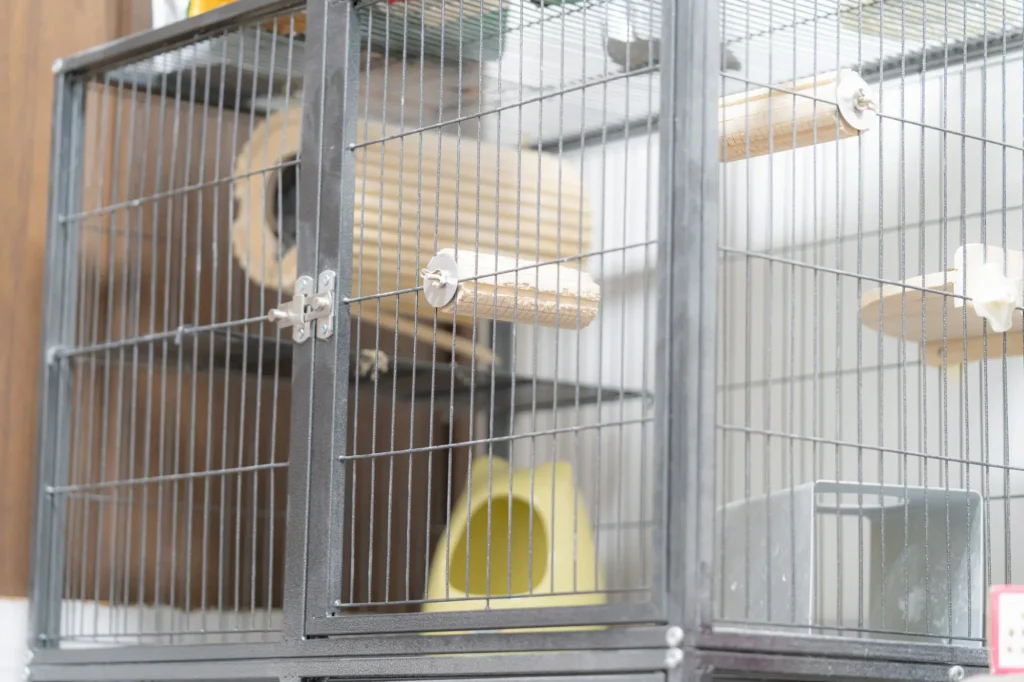 うさぎ ケージ 二階 建て