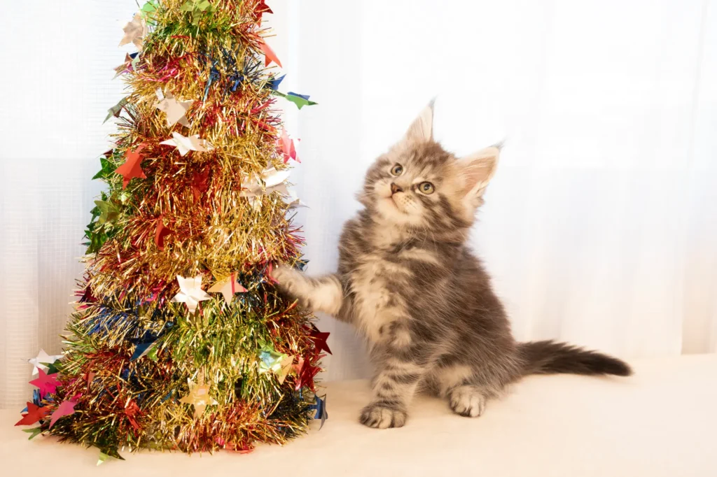 クリスマス ツリー 猫 よけ